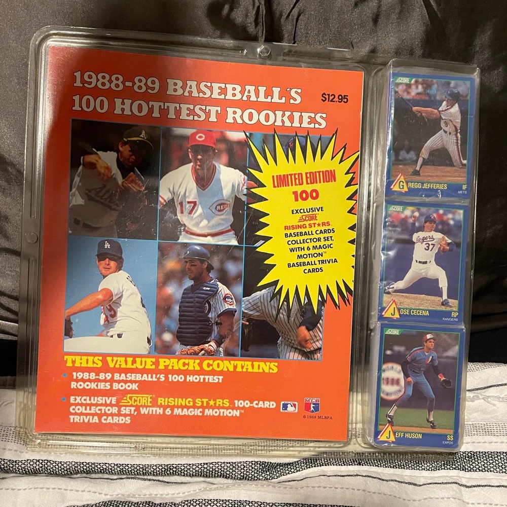 1988-1989 baseball rookie cards